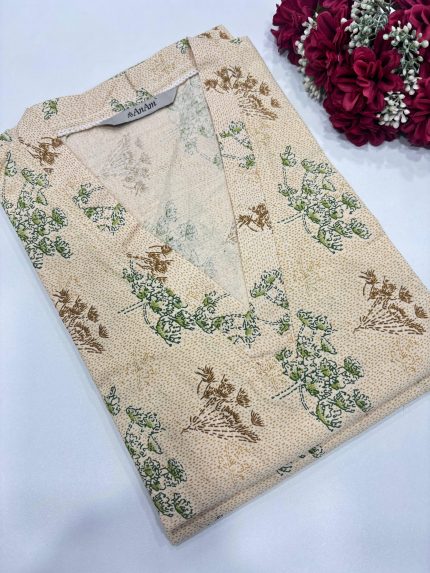 Office Wear Side Open Kurti