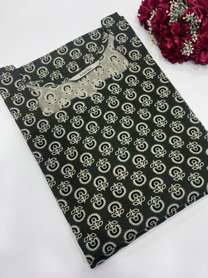 Office Wear Side Open Kurti