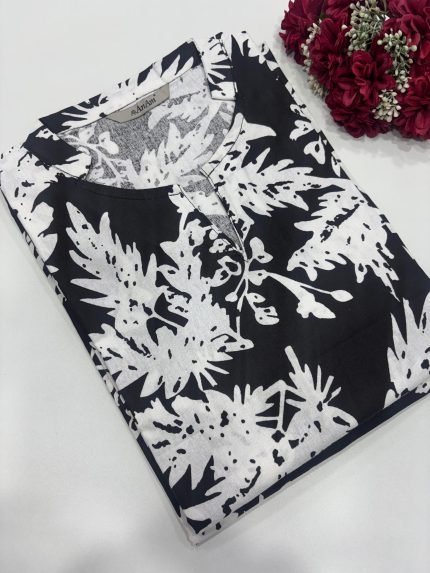 Office Wear Side Open Kurti