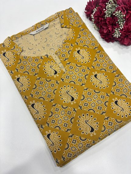 Office Wear Side Open Kurti