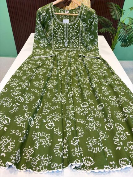 Flared Anarkali Kurti