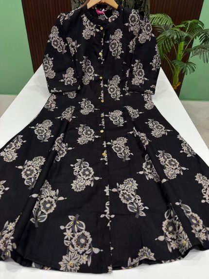 Vatican Silk A Line Kurti