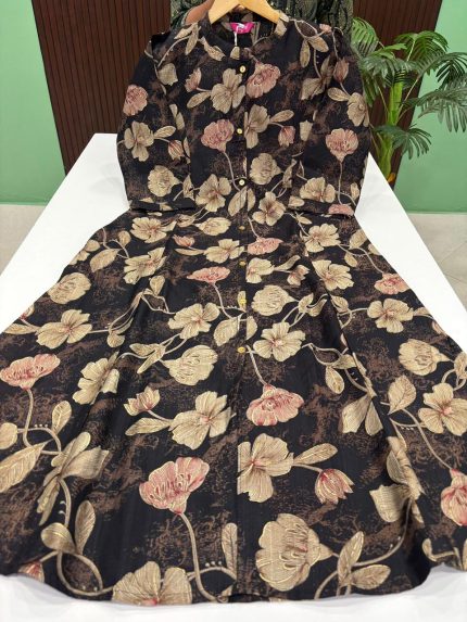 Vatican Silk A Line Kurti