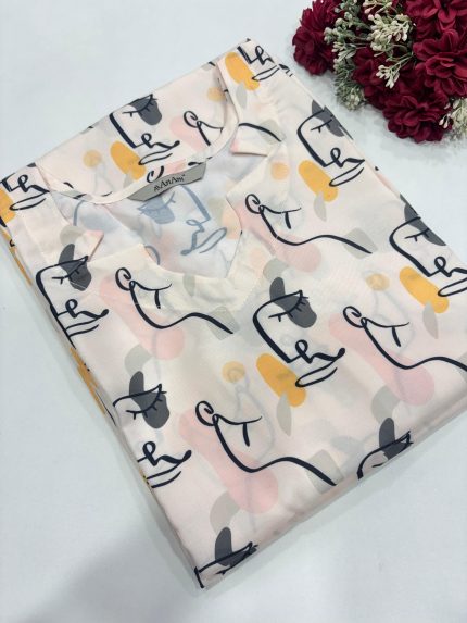 Regular Wear Side Open Kurti