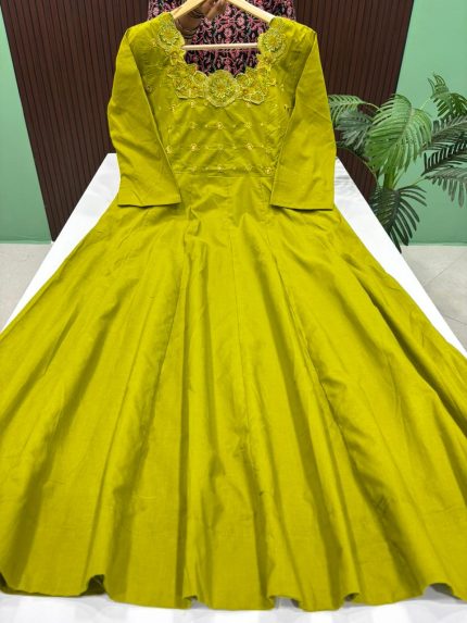 Full Length Mul Cotton Maxi