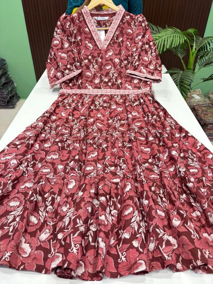 Cotton 3 tiered Frock