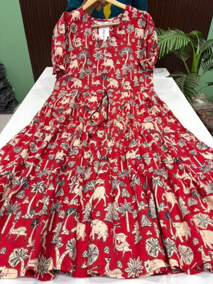 Cotton 3 tiered Frock